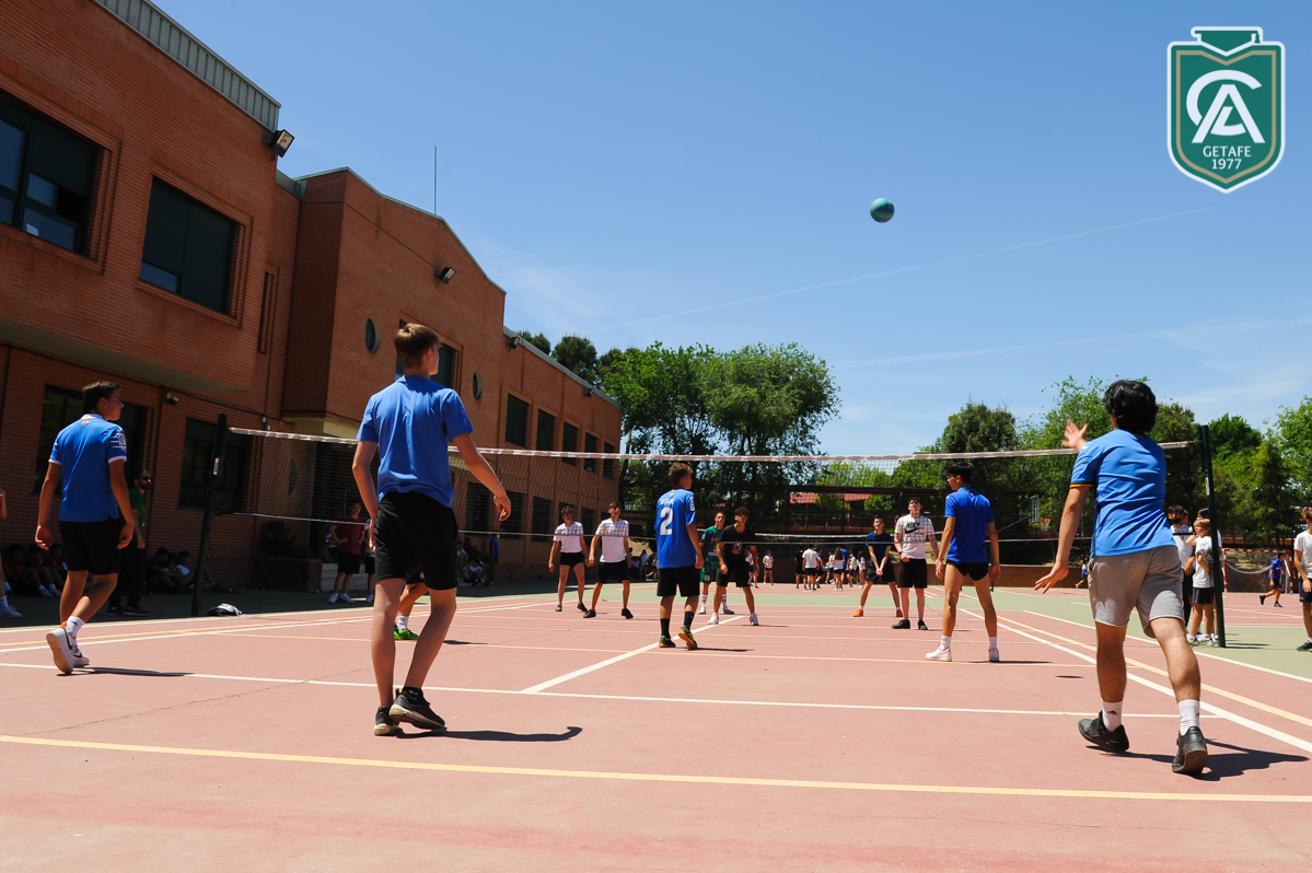 Día del deporte en el Colegio Los Ángeles, organizado por la Agrupación Deportiva ADESO