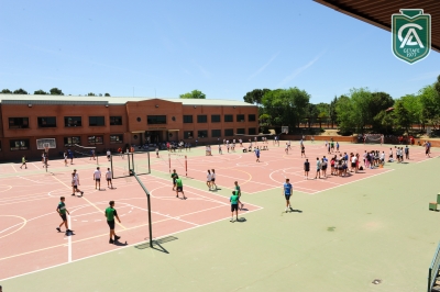 Día del deporte en el Colegio Los Ángeles, organizado por la Agrupación Deportiva ADESO