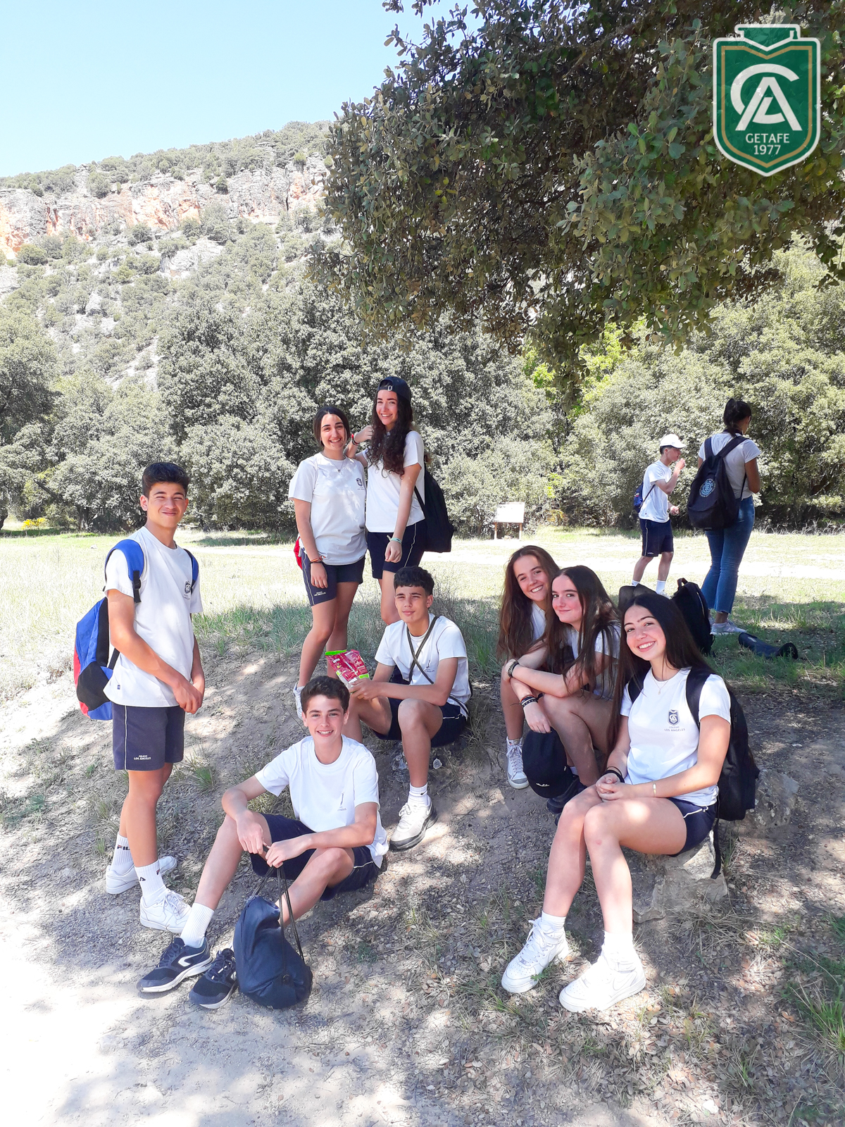 Alumnos del Colegio Los Ángeles de excursión en Sigüenza
