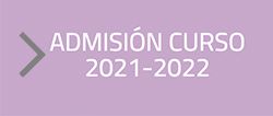 Admisión Curso 2021-2022