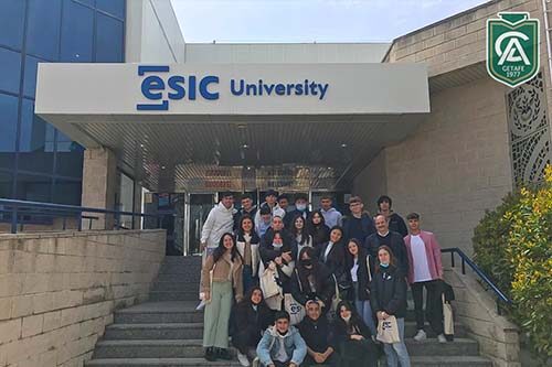 visita alumnos Colegio Los Ángeles a ESIC