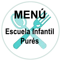 Menú Escuela Infantil Purés